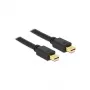 DisplayPort-Kabel DeLOCK 83472 0,5 m Mini DisplayPort Schwarz