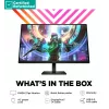 RENEW SILVER OMEN by HP 27qs QHD Gaming-Monitor – 27 Zoll 2560x1440 QHD 400-nit 240Hz AG, IPS, 2x HDMI/DisplayPort, 2x USB-A, Lautsprecher, höhenverstellbar/neigbar/schwenkbar, 1 Jahr