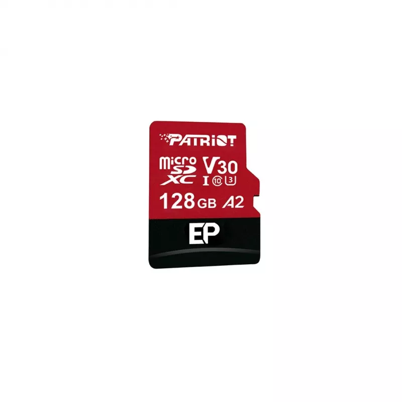Patriot Memory EP A2 Speicherkarte 128 GB MicroSDXC V30 U3 Klasse 10 (PEF128GEP32MCX)