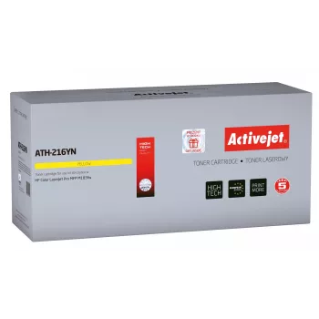 Tonerkartusche ActiveJet ATH-216YN gelb, kompatibel mit HP 216A (W2412A), 850 Seiten, Einzelpack