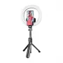 Selfie-Stick-Stativ Puluz TBD0595696701A mit integriertem LED-Lichtring