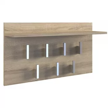 Top e shop WIESZAK 2F SONOMA Kleiderhaken — Spanplatte, Eichenoptik, 7 Haken, 700×200×400 mm