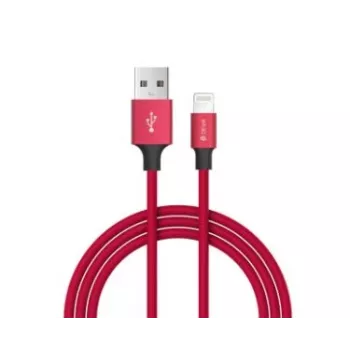 USB-C auf Lightning Kabel Devia Pheez Serie 1 m — Rot, 1A/USB Power Delivery kompatibel