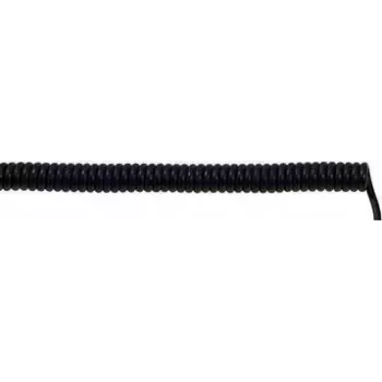 LAPP 73220255 Spiralkabel UNITRONIC® SPIRAL 100 mm / 400 mm 5 x 0,25 mm² Schwarz 1 Stk. (73220255)