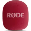 Tragbares Interview-Mikrofon Rode Interview GO – Rot (kompakt, Handgerät, Plug-and-Play)