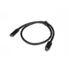 USB-C-auf-USB-C-Kabel LANBERG CA-USBE-20CC-0005-BK, USB 3.2 Gen 1 (5 Gbit/s), 0,5 m, schwarz
