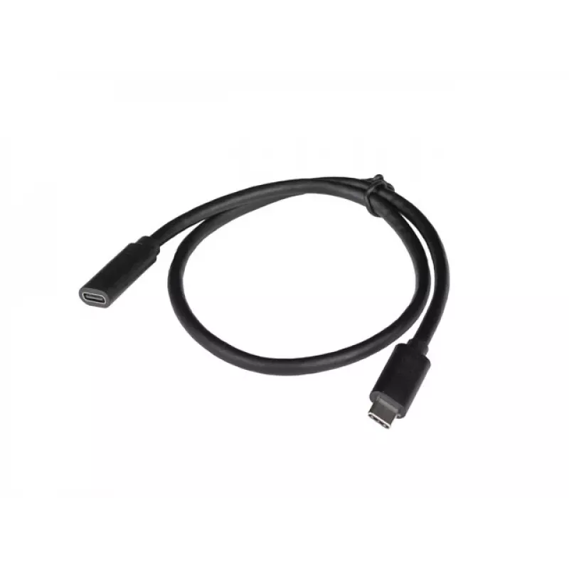 USB-C-auf-USB-C-Kabel LANBERG CA-USBE-20CC-0005-BK, USB 3.2 Gen 1 (5 Gbit/s), 0,5 m, schwarz