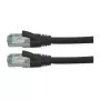 ROLINE RM Patchkabel Cat.6A S/FTP (PiMF), schwarz, 0,3 m