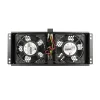 Kühllüfter Extralink 2 FANS ROOF COOLING UNIT 220V AC Schwarz Metall