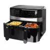 Heißluftfritteuse Emerio AF-126672.4 9 L Doppel 2400 W Schwarz
