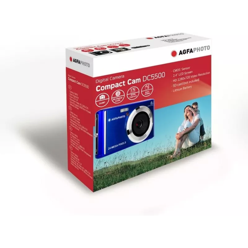 Realishot DC5500 Kompaktkamera 24 MP CMOS 5616 x 3744 Pixel Blau (DC5500BL)