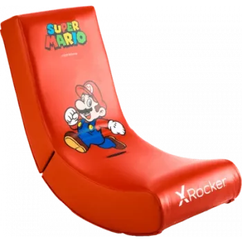 X Rocker Nintendo Floor Rocker - Mario - Gaming-Sessel - rot