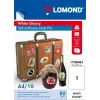 Selbstklebende PET-Folie Lomond 1708461 A4 Weiß glänzend, 10 Blatt
