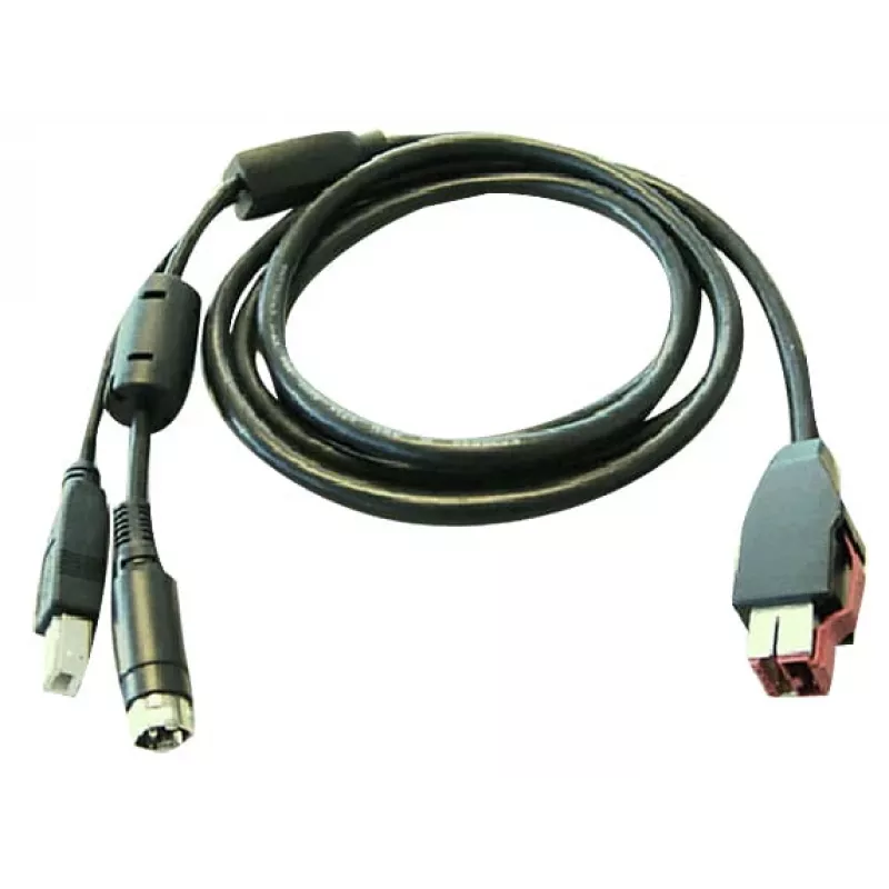 HP - Powered USB Kabel - for Engage Thermal Receipt Printer, Engage One, RP9 G1 Retail System (BM477AA)
