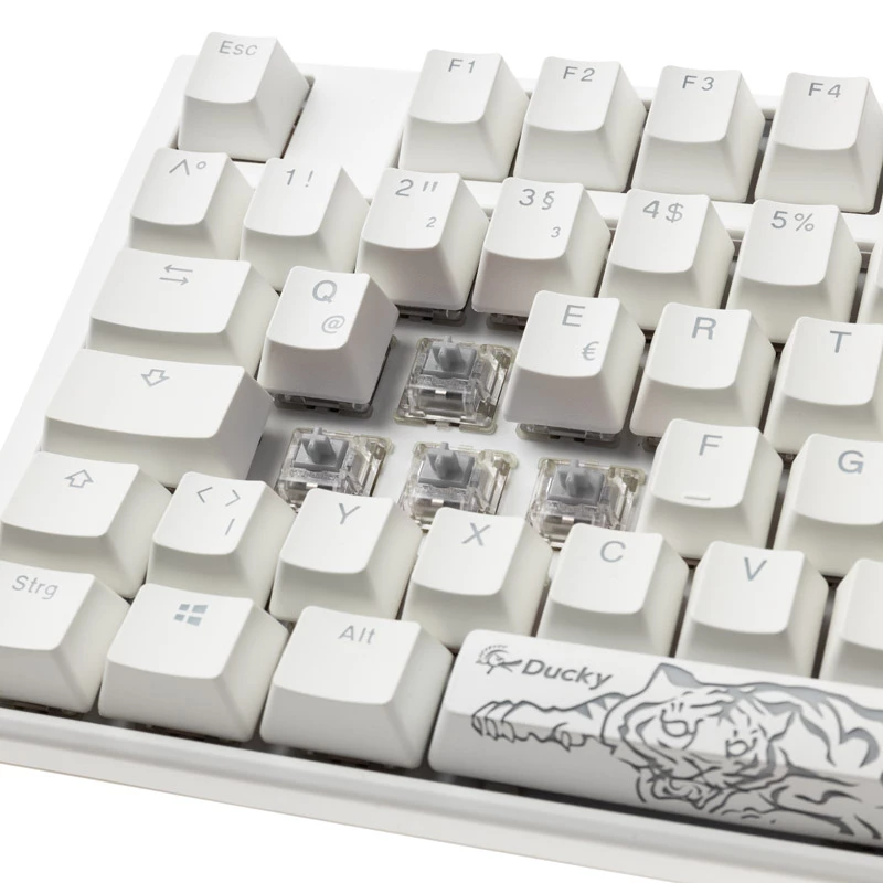 Ducky One 3 Classic Pure White Tastatur USB Deutsch Weiß (DKON2108ST-PDEPDPWWWSC1)