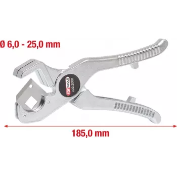 Schlauchschneider KS Tools 222.2060 für Schläuche Ø 6–25 mm