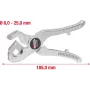 Schlauchschneider KS Tools 222.2060 für Schläuche Ø 6–25 mm