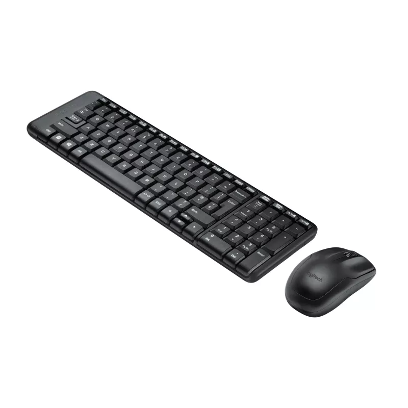 Wireless Combo MK220, Wireless, RF Wireless, QWERTZ, Schwarz, Maus
