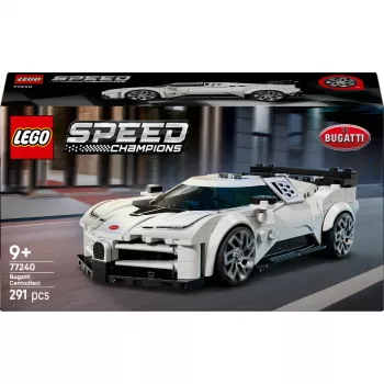 LEGO Konstruktionsspielzeug-Set Bugatti Centodieci Speed Champions 77240 – 291 Teile, 1 Minifigur, ab 9 Jahren