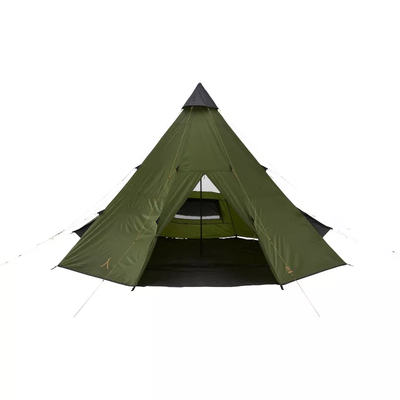 Zelt Grand Canyon Schwarz FALLS 8 8P oliv — 8-Personen-Campingzelt