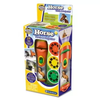 Taschenlampe und Projektor Brainstorm - Pferde und Ponys