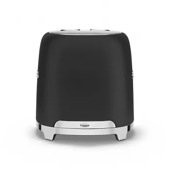 Toaster Smeg 50's Style TSF01BLMEU 2 Scheiben Schwarz Edelstahl