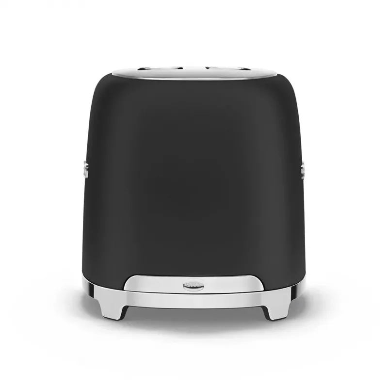 Toaster Smeg 50's Style TSF01BLMEU 2 Scheiben Schwarz Edelstahl