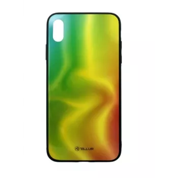 Displayschutzglas Tellur für iPhone XS Max – bedruckte Seidenoberfläche