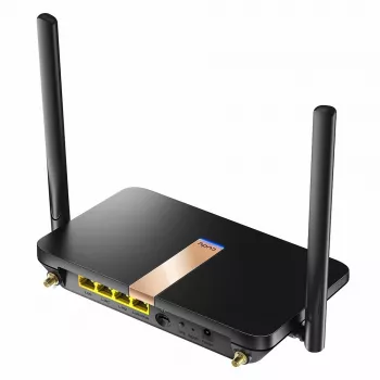 Cudy LT500D Wireless Router Fast Ethernet Dual-Band (2,4 GHz / 5 GHz) 4G Schwarz