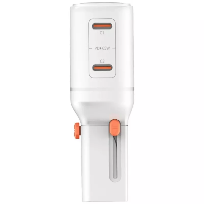 Travel Charger World 65W USB-C + USB-A weiß