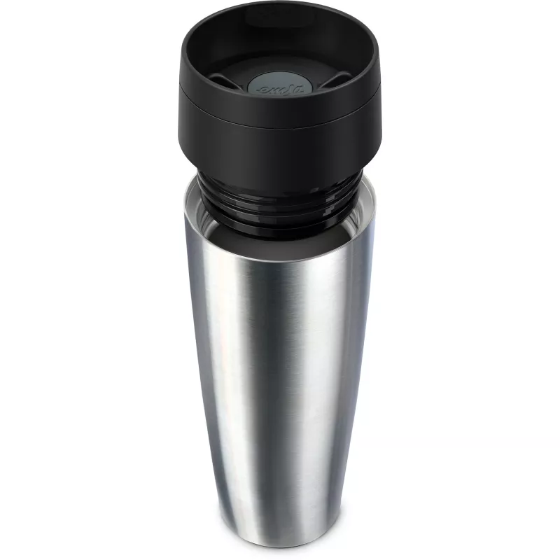 Reisebecher EMSA Classic Grande Edelstahl, 0,5 l, auslaufsicherer Thermobecher