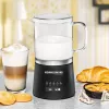 Rommelsbacher Milchaufschäumer 500ml Edelstahl schwarz MS 625 (MS 625)