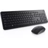 Kabelloses Tastatur-Maus-Set Dell KM3322W Schwarz — kompaktes Layout, kabellose Verbindung, Batterien enthalten