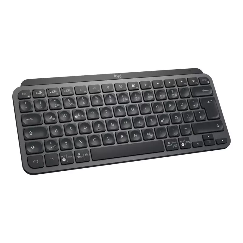 Logitech MX Keys Mini for Business - Tastatur - hintergrundbeleuchtet - kabellos - Bluetooth LE - QWERTY - Spanisch - Europa - Graphit (920-010603)