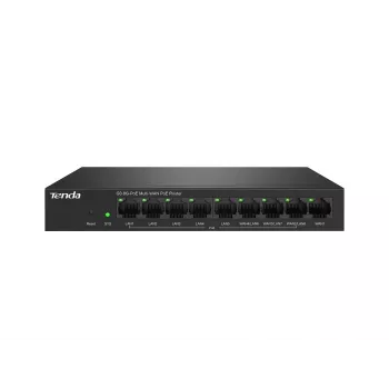 Kabelgebundener Router Tenda G0-8G-PoE Gigabit Ethernet Schwarz