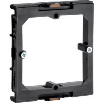 Hager Brüstungskanal (L x B) 71 mm x 64 mm G2870 1 Stk. Schwarz (G2870)