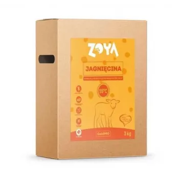 Trockenhundefutter ZOYA ColdPRO Lamm 3 kg — Alleinfuttermittel für adulte Hunde in Krokettenform, 26% Protein, 9,5% Fett