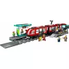 LEGO City Straßenbahn und Station Rollenspiel-Bauset für Kinder mit Spielzeug-Straßenbahn, Geschenk für Jungen und Mädchen ab 7 Jahren, die Fahrzeuge lieben