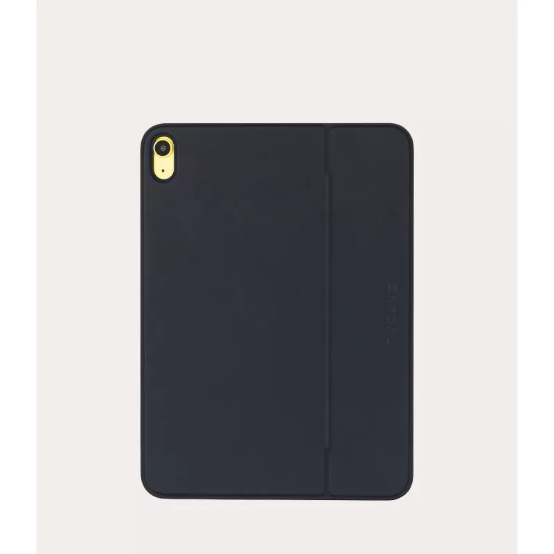 Schutzrückseite mit Magnet TUCANO für Apple iPad 10. Generation – Schwarz, schlankes Design