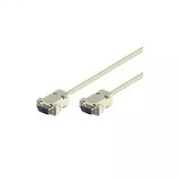 Wentronic Goobay Verbindungskabel D-SUB, Grau, 2 m - D-SUB/RS-232-Stecker (9-polig) > D-SUB/RS-232-Stecker (9-polig) (50549)