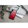 Smartphone-Hülle iKins für iPhone XS / XS S – pink lake und schwarz, Schutzhülle