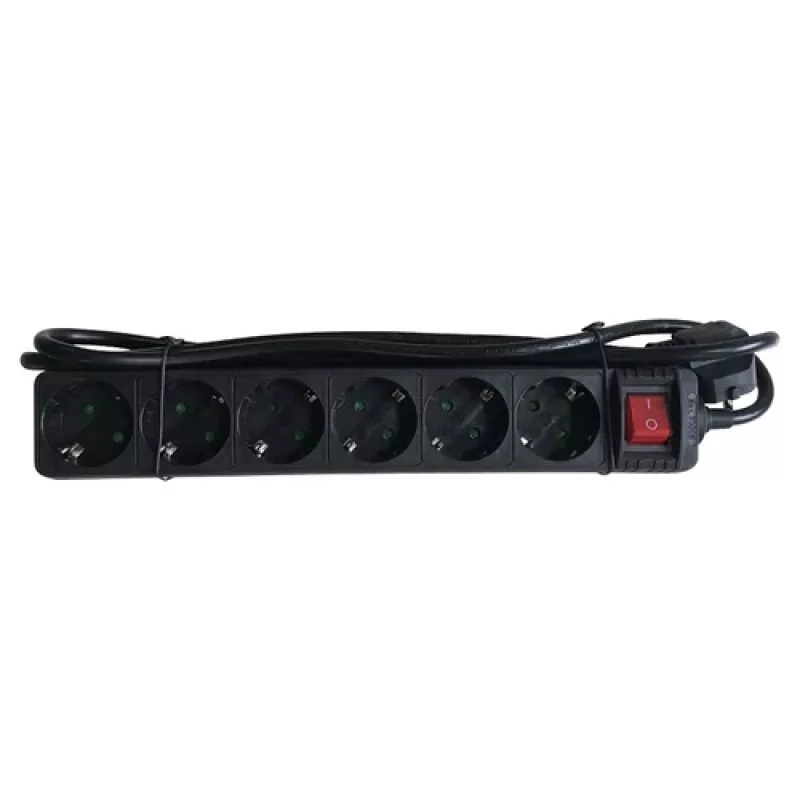 Power Extension M-Cab POW0028 1,5 m 6 AC-Steckdosen 16 A 3680 V
