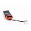 Kartenleser Gembird FD2-MSD-3 USB 2.0 Schwarz Rot