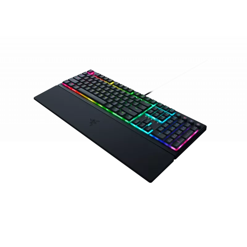 Razer Ornata V3 RGB Gaming USB Tastatur Schwarz Full-Size Kabelgebunden Mecha-Membrane
