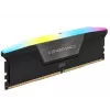 CORSAIR VENGEANCE RGB 16GB 2x8GB DDR5 DIMM 5200MT/s CL40-40-40-77 1.25V Intel XMP Desktop Memory - Black