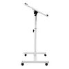 Maclean mobiler Schreibtisch/Laptop-Ständer, weiß, Höhenverstellung 59-89 cm, max. 30 kg, MC-121 W