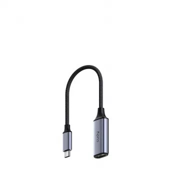 USB-C auf HDMI Adapter Cudy UH401 — 4K 60 Hz, HDMI 2.0, Einzelbildschirm, Aluminiumgehäuse