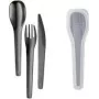 Besteckset Lurch 240875 — 3-teilig, anthrazit