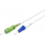 Goobay 59616 Glasfaserkabel 30 m SC/APC LC/UPC FTTH OS2 Weiß (59616)