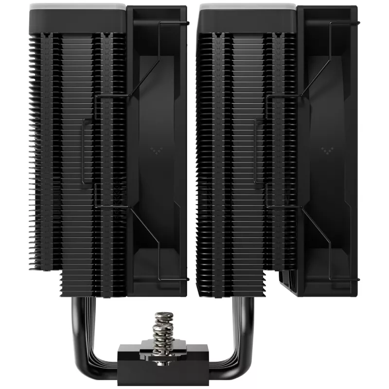 Luftkühler DeepCool AG620 BK ARGB V2 — 120 mm Doppellüfter, 6 Heatpipes, LGA 1700/AM4/AM5-Unterstützung, schwarz